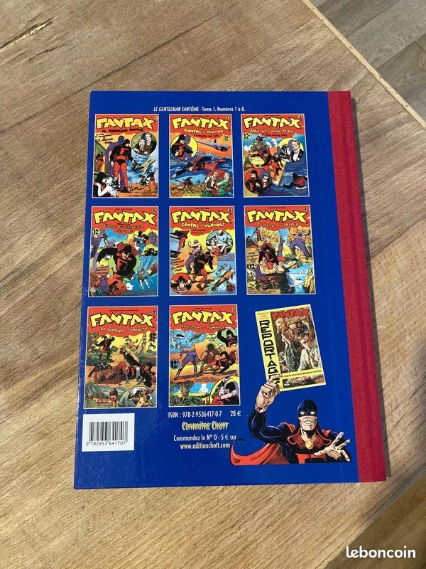 BD Fantax Tome 1 neuf et rare (image 2)
