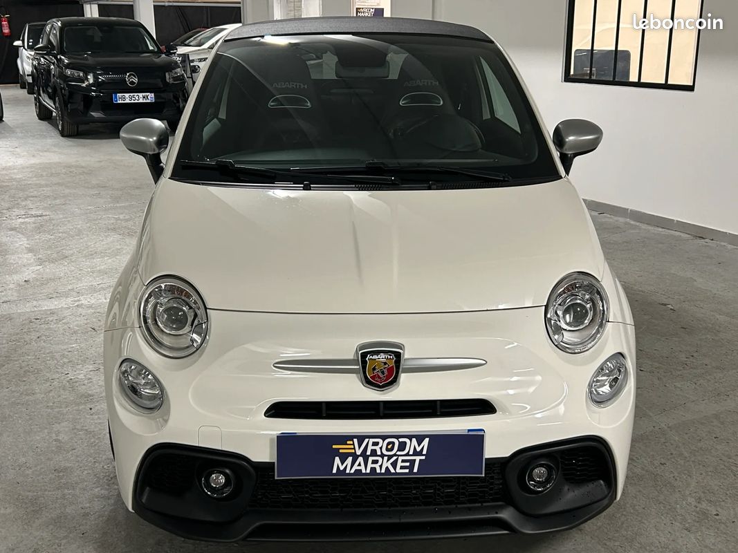 ABARTH 500 1.4 165ch TURISMO Cabriolet - 2022 - BOITE AUTO - REGULATEUR - PHARES LED - BLUETOOTH (image 3)