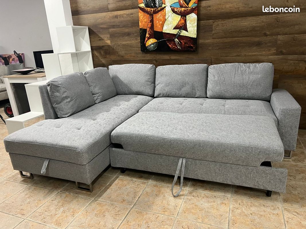 Nouveau canapé, disponible en plusieurs coloris, avec rangement (image 1)