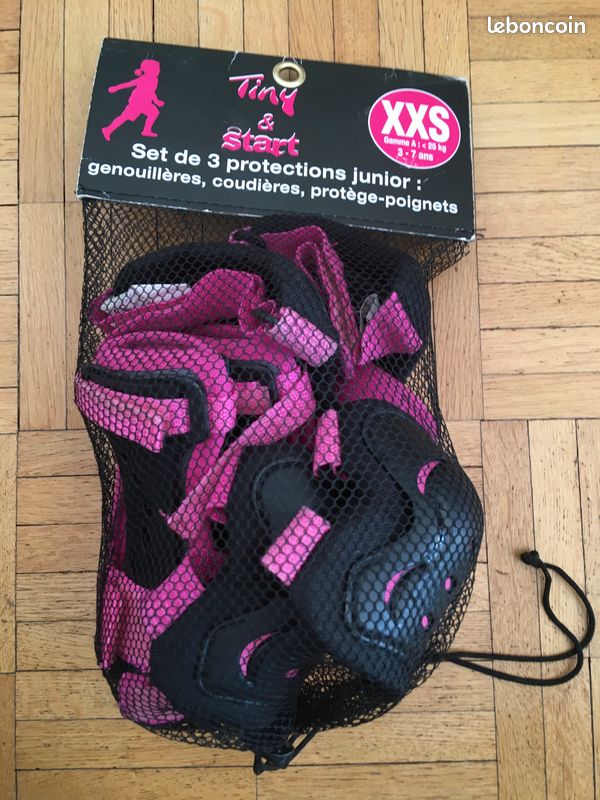 Protections genoux, coudes, poignets enfant 3-7ans (Trottinette, skateboard, Roller, Vélo etc) (image 3)