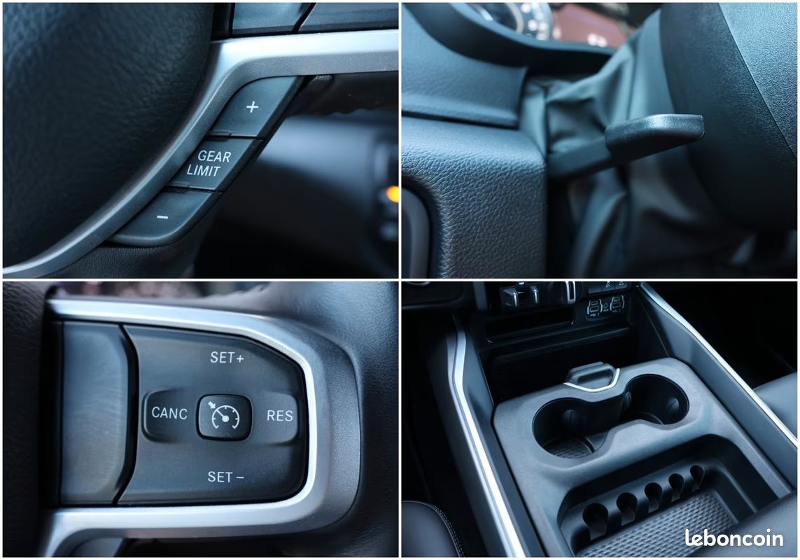 Dodge RAM 1500 Big Horn 5.7 V8 HEMI eTorque 396 ch – BVA – 4x4 – CarPlay – Caméras – R22 (image 30)
