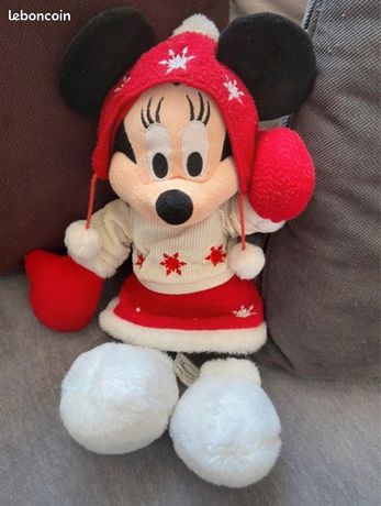 Lot grande Peluches Disney Minnie en noël et Mickey Jeux Jouets