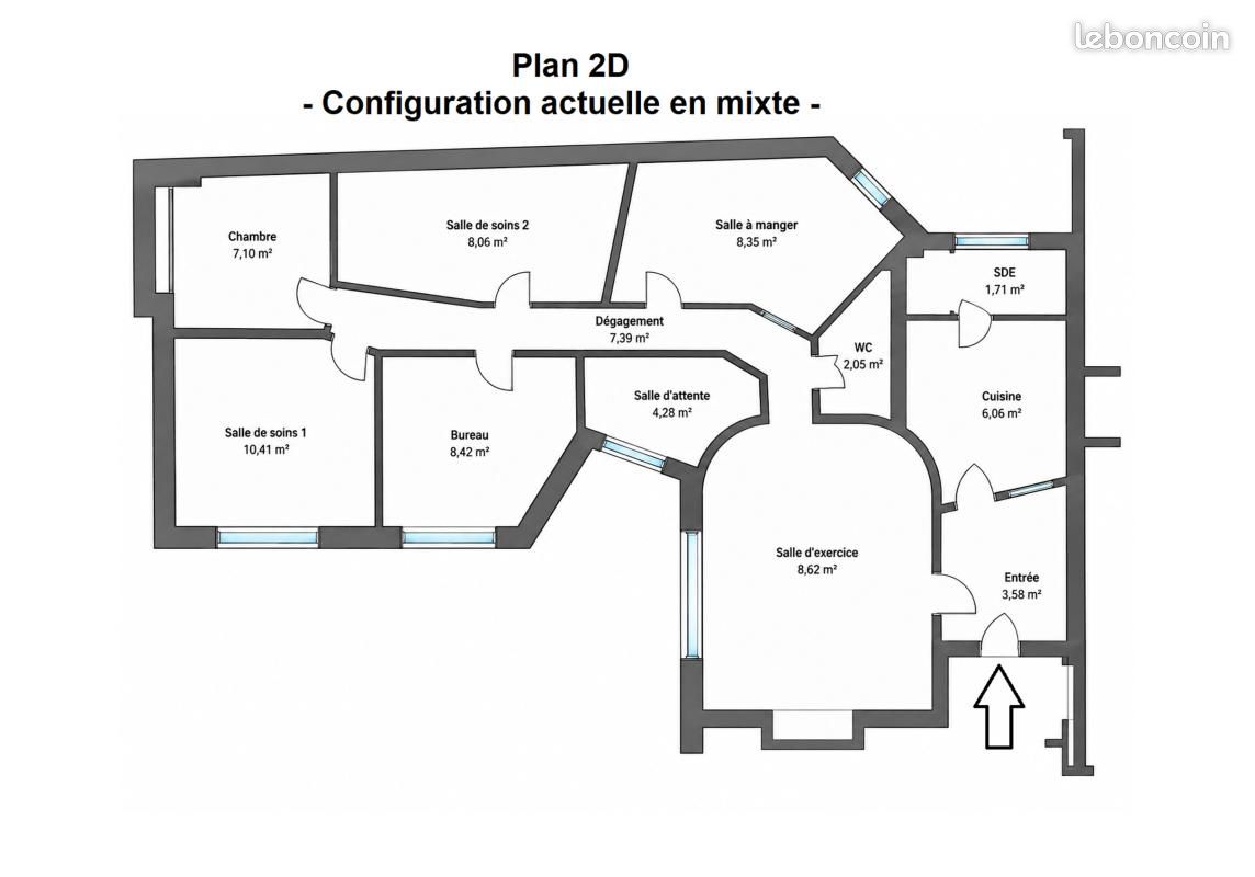 Appartement 7 pièces 88 m² (image 5)