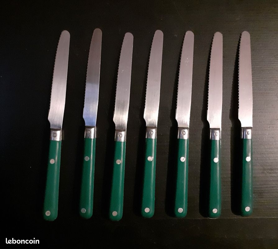 Set de 6 Ramequins Avocat Vintage avec Cuillères Assorties - Arts de la table