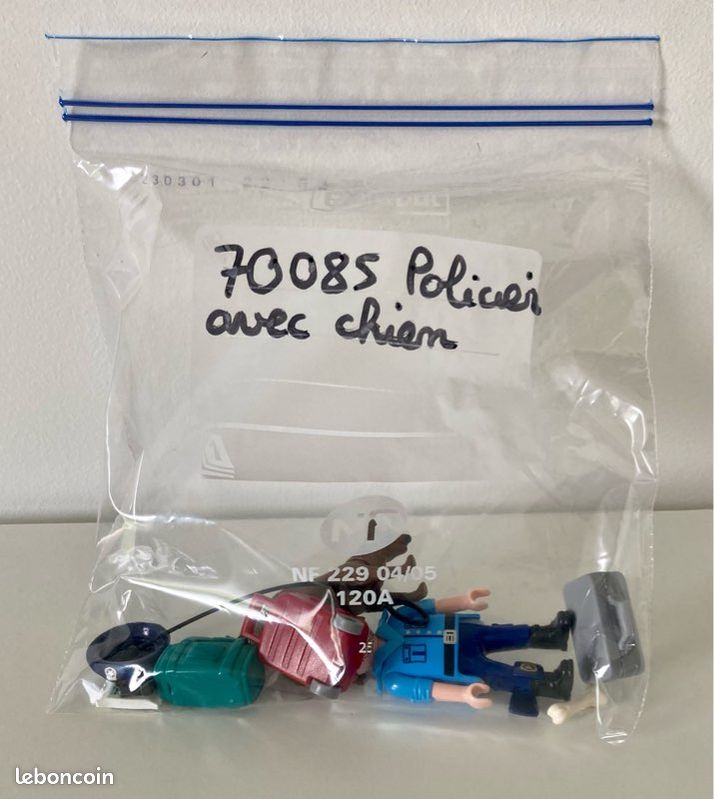 Playmobil 70085, policier avec chien (image 10)