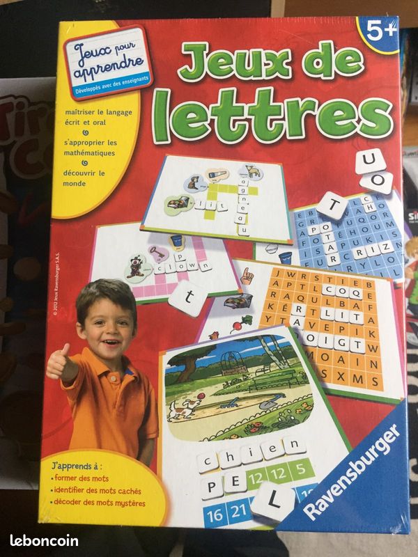 Jeu de LETTRES pour apprendre de marque "RAVENSBURGER" (image 1)
