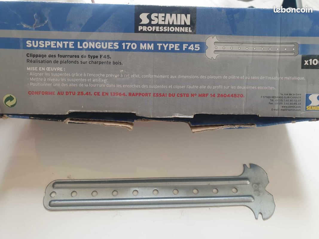 Suspente 170mm type F45 (image 1)