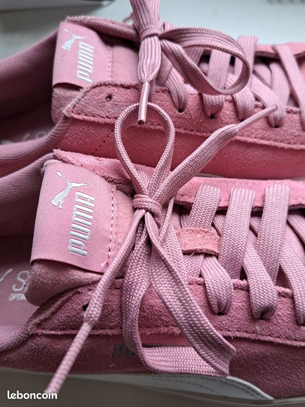 Puma Baskets Puma Suede Classic Rose Pastel Puma Baskets Puma