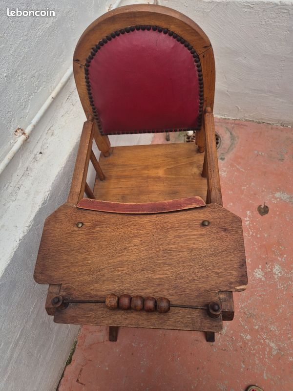 Chaise bébé ancienne (image 4)