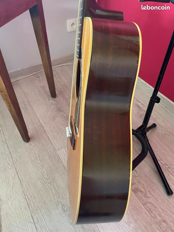 🎸 Yamaha FG‑160 – Mai 1976 – Vintage – Son chaud et authentique – Housse d’origine 🎸 (image 10)