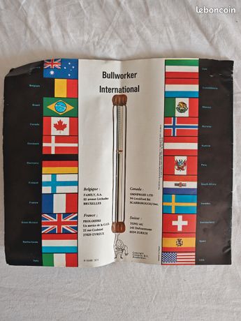 Bullworker Vintage NOS – Appareil De Musculation Complet Avec Boîte Et Notice, Rétro Fitness