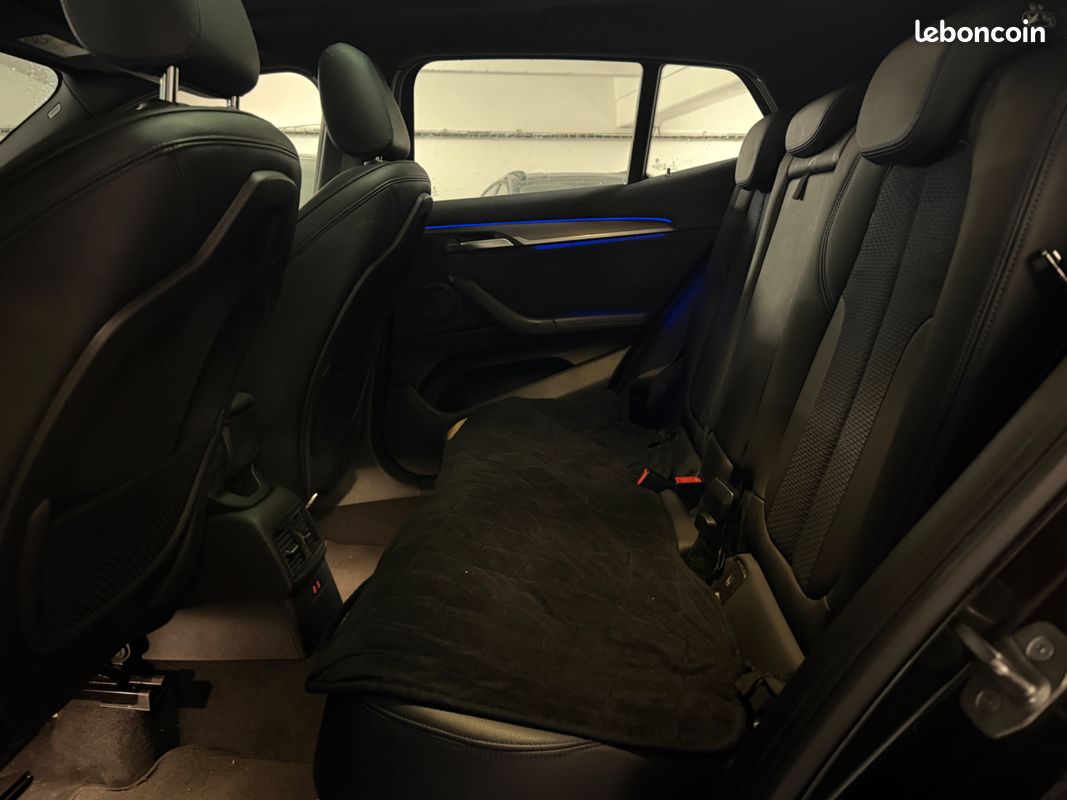 BMW X2 2.0 D 150ch M Sport - Suivi complet - Full options - CarPlay- Lumière d'ambiance - Siège chauffant - Toit ouvrant- Hayon éléctrique (image 17)