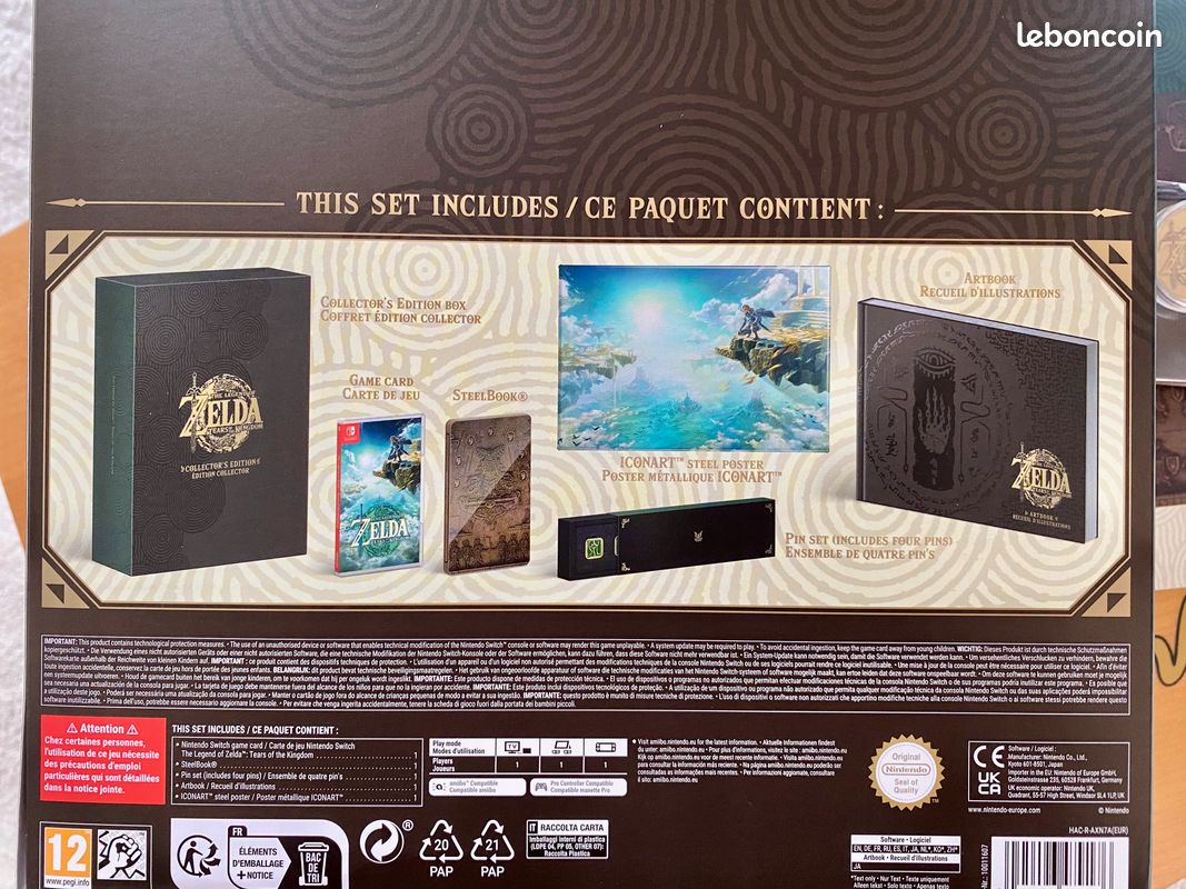 Cofffet Zelda Tears of the Kingdom Edition Collector (image 2)