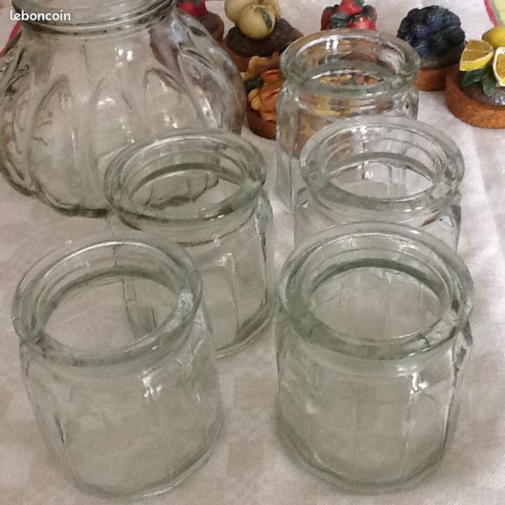 Pots en verre (image 1)