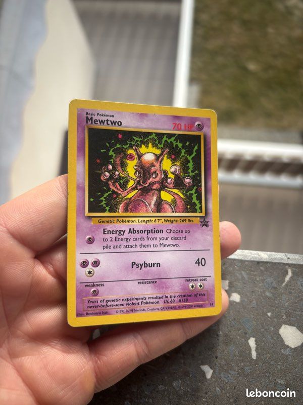 Mewtwo promo black star - Collection