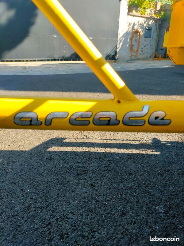 Triporteur vélos utilitaire jaune (image 10)
