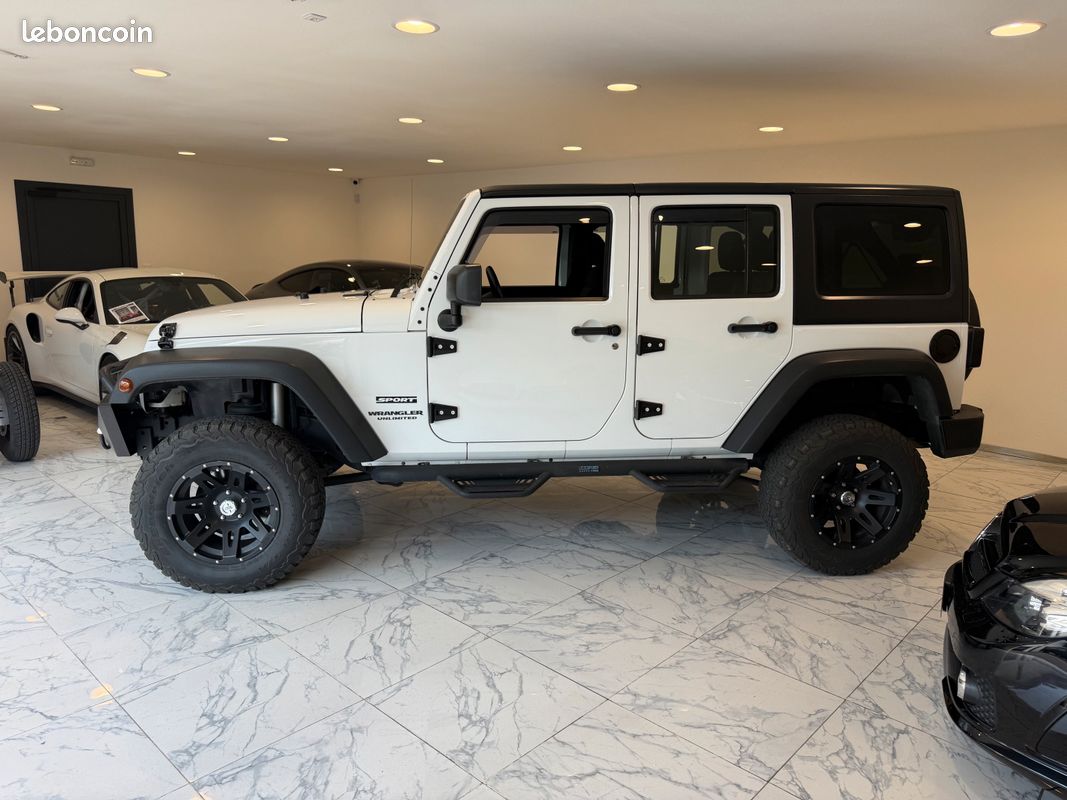 Jeep Wrangler Sport Unlimited 2.8 CRD 200 chevaux / 67 500 kms (image 4)