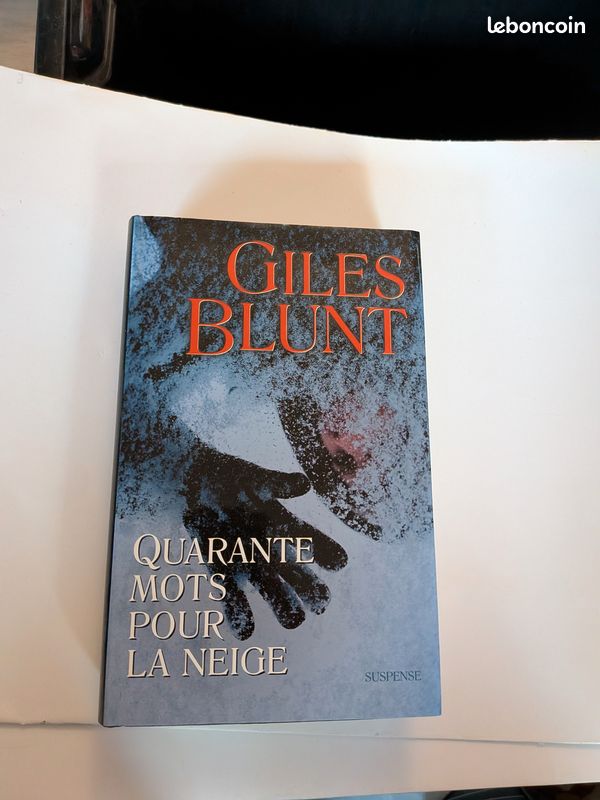 Livre Quarante mots pour la neige de Gilles Blunt (image 1)