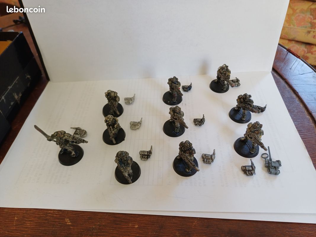 Warhammer 40k : Troupes De Choc Cadiennes