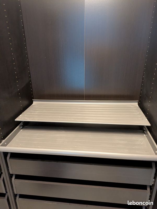 Étagère coulissante pour chaussures 100x58 ikea komplement (image 1)