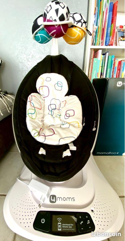 Balancelle Mamaroo 4 4moms + réducteur (image 2)