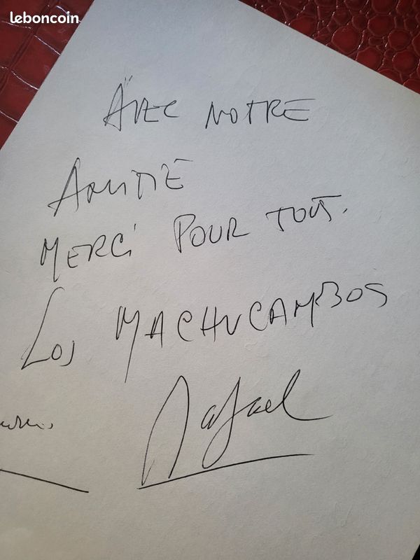 Autograpahe du groupe Los Machucambos (image 3)