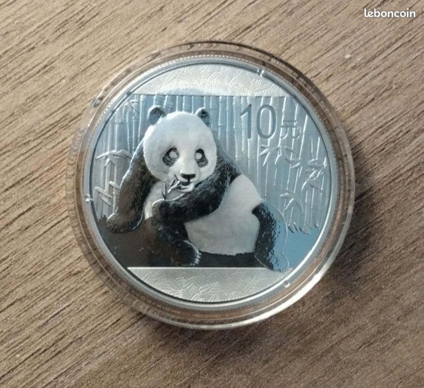 ASYHWZ 2015-2021 China Moneda De Plata De 30 Gramos Panda