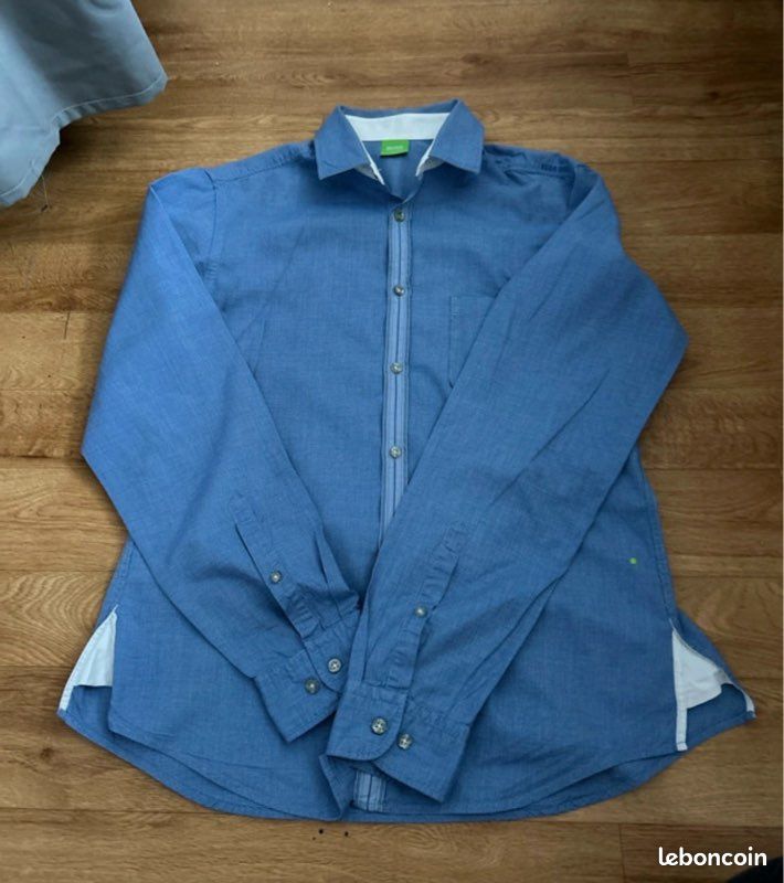 CHEMISE EN COTON - HUGO BOSS pour HOMME