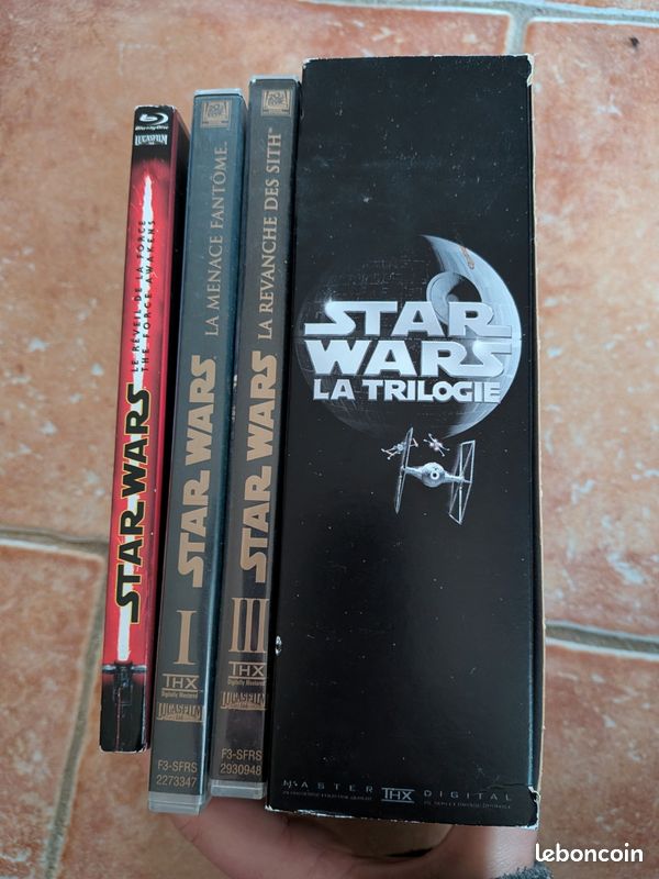 Lot Star Wars DVD (image 1)