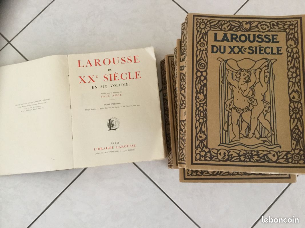 Larousse du 20 eme siècle en 6 volumes (image 1)