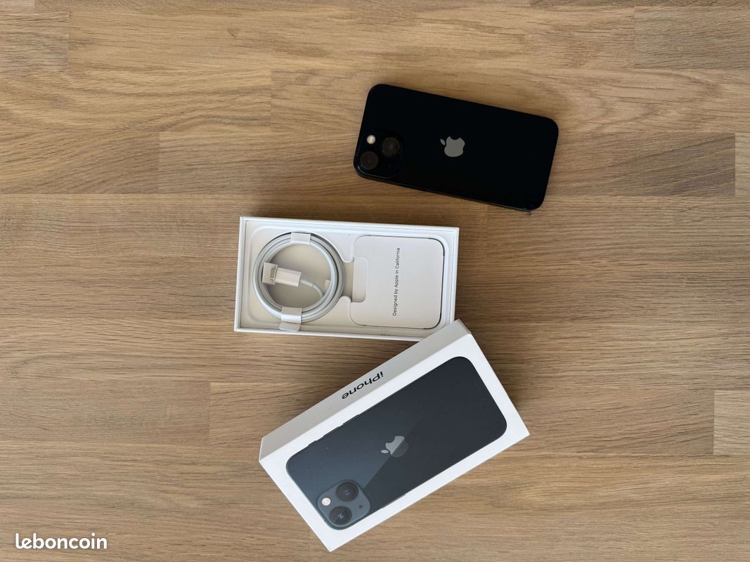 IPhone 13 Mini 128 Go Midnight Black - Etat Neuf (image 2)