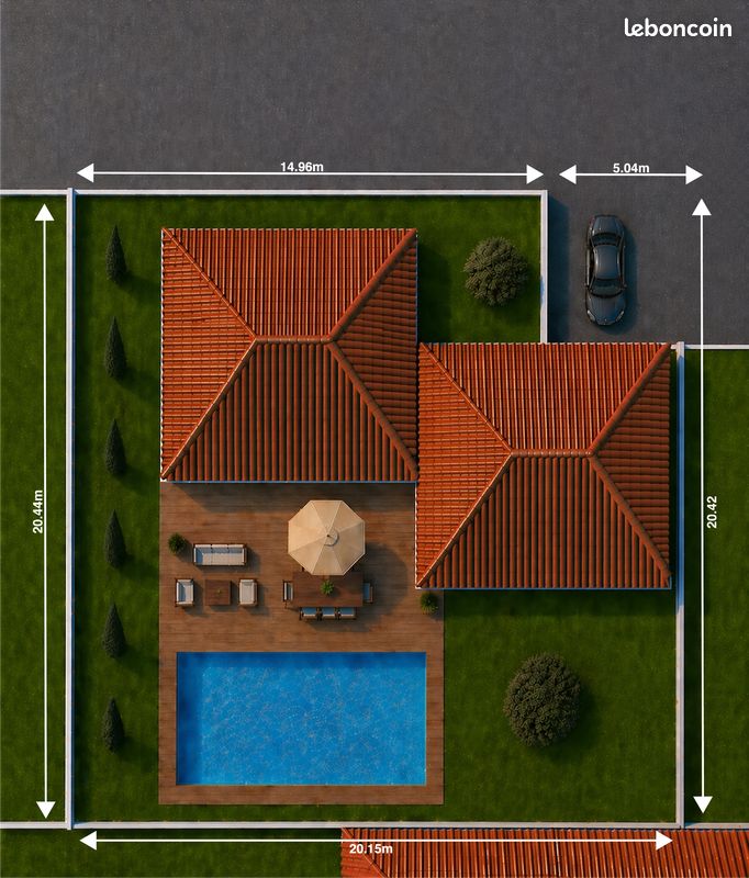 Terrain 409 m2 libre de constructeur à Bouthéon · à Andrézieux-Bouthéon · 108 500 €