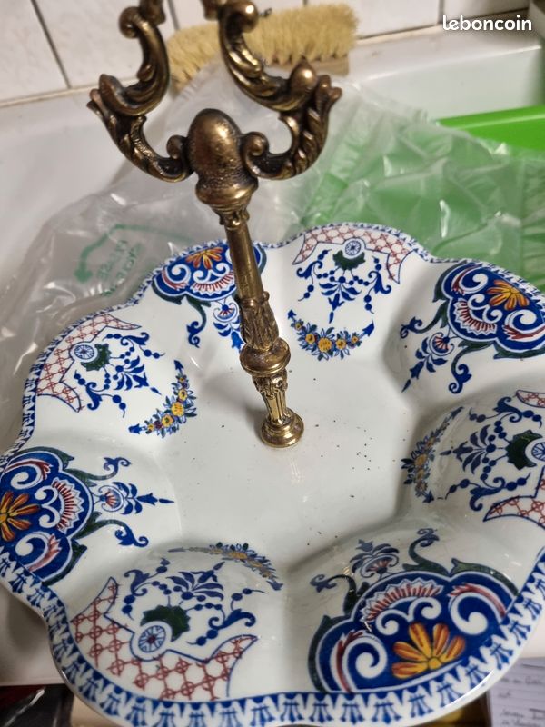 Assiette en faïence de Gien (image 1)