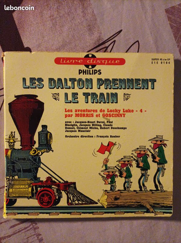 3 livres disques 45T Aladin, Peau d'âne et Dalton (image 2)