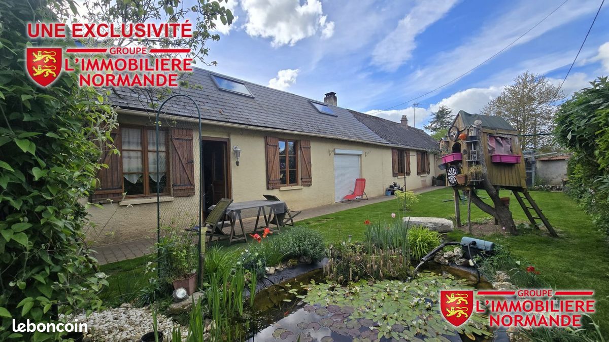 Maison 5 pièces 90 m² · à Canappeville · 90 m² · 128 000 €