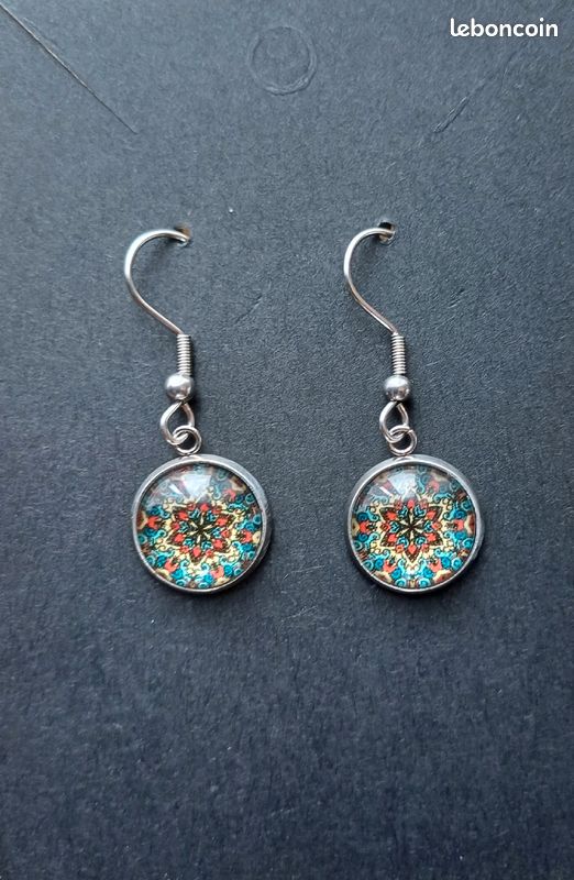 Boucle d oreille faite main (image 3)