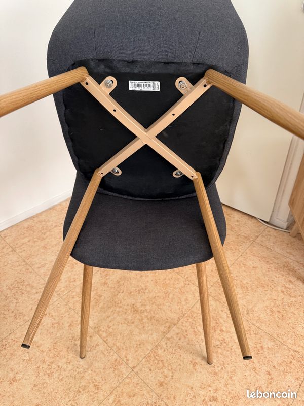 Lot 6 chaises maison du monde scandinave (image 9)