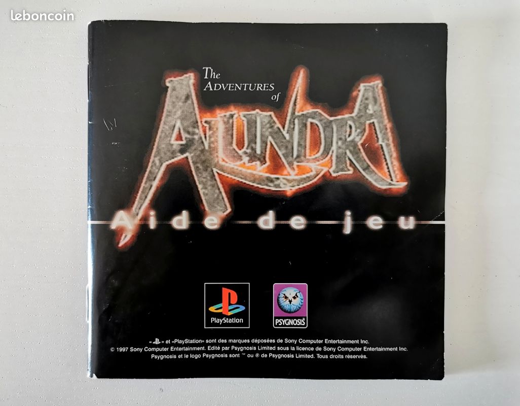 Jeu Alundra 2 Sur Sony PS1 – PAL Complet, Boîte Et Manuel – Retrogaming