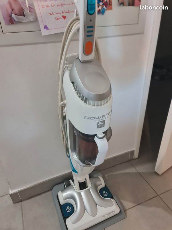 Balai vapeur aspirateur Rowenta Dual Clean & Steam (image 1)