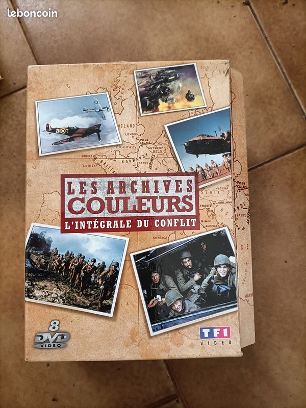 Les archives couleur de la Seconde Guerre mondiale, intégrale 8 dvd (image 1)