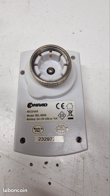 Tête thermostatique avec capteur déporté, Conrad BEL-8006 (image 3)