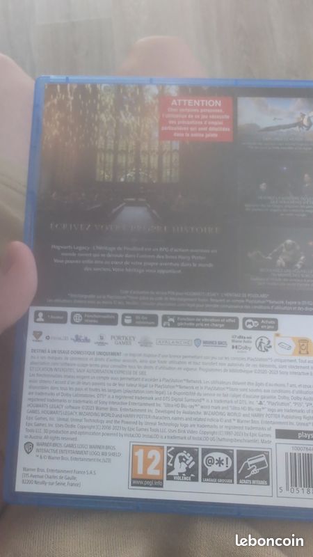 Jeux ps5 porkey game Hogwarts legacy l'héritage de Poudlard (image 2)