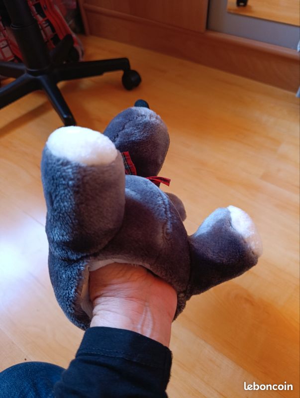 Peluche marionnette rhinocéros NEUF (image 5)