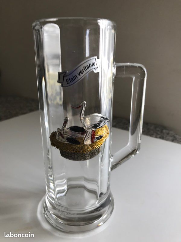 BöCKLING chope à bière en verre d’occasion (image 1)