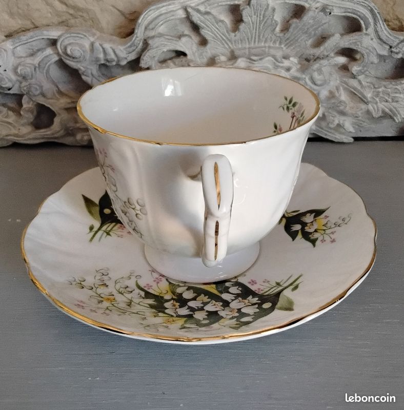 Tasse anglaise en porcelaine Aynsley (image 6)