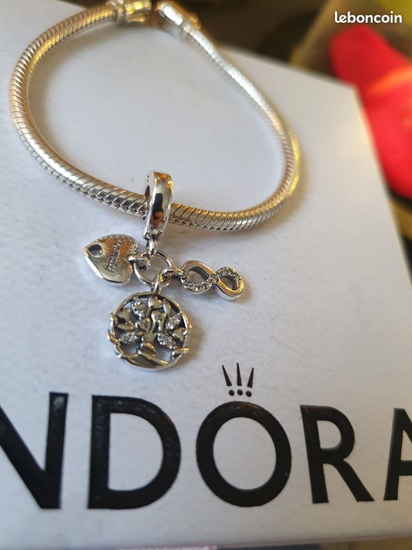 Charm arbre de vie triple pendentifs (image 4)