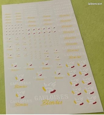 Décalcomanies Gauloises Bondes pour maquettes ou dioramas (image 1)