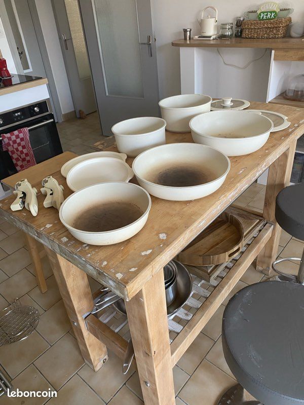 Batterie de cuisine blanche (image 2)