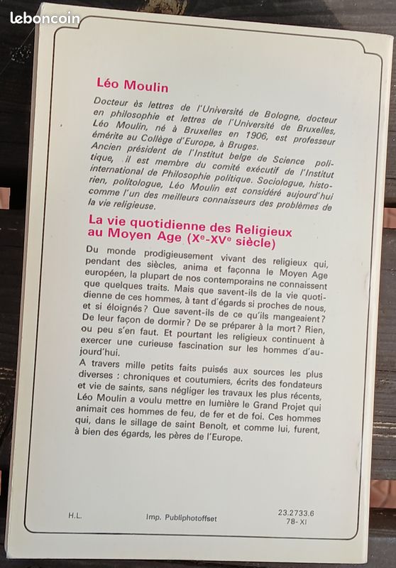 La vie quotidienne des religieux au moyen age (image 2)