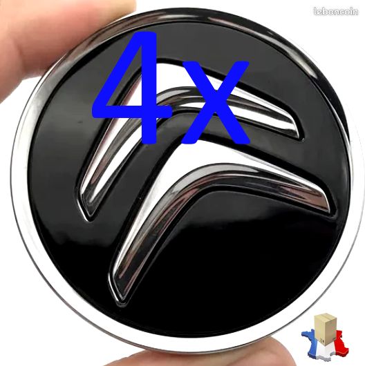 Biomar Labs® Ensemble De 4 X 60mm Cache-Moyeu Capuchons De Centre Enjoliveurs De Roue Voiture Cache Moyeux Jante Universel Cache-Moyeux Gris CS 0